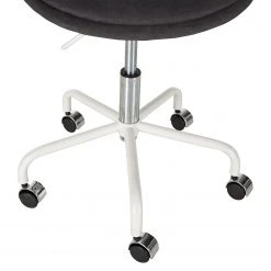 Mørteens Chaise pivotante Aledas II - Gris foncé - Blanc -Chaises Soldes 1000277902 220505 035 DETAILS P000000001000277902