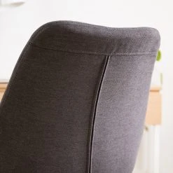 Mørteens Chaise pivotante Aledas II - Gris foncé - Blanc -Chaises Soldes 1000277902 220524 031 DETAILS P000000001000277902