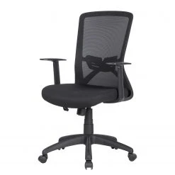 Fredriks Chaise pivotante Loon - Mesh / Matière plastique - Noir