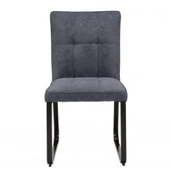 Loftscape Chaises capitonnées Tilton I (lot de 2) - Gris foncé -Chaises Soldes 1000281508 210809 12360100034 DETAILS P000000001000281508