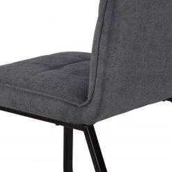 Loftscape Chaises capitonnées Tilton I (lot de 2) - Gris foncé -Chaises Soldes 1000281508 210809 12360100035 DETAILS P000000001000281508