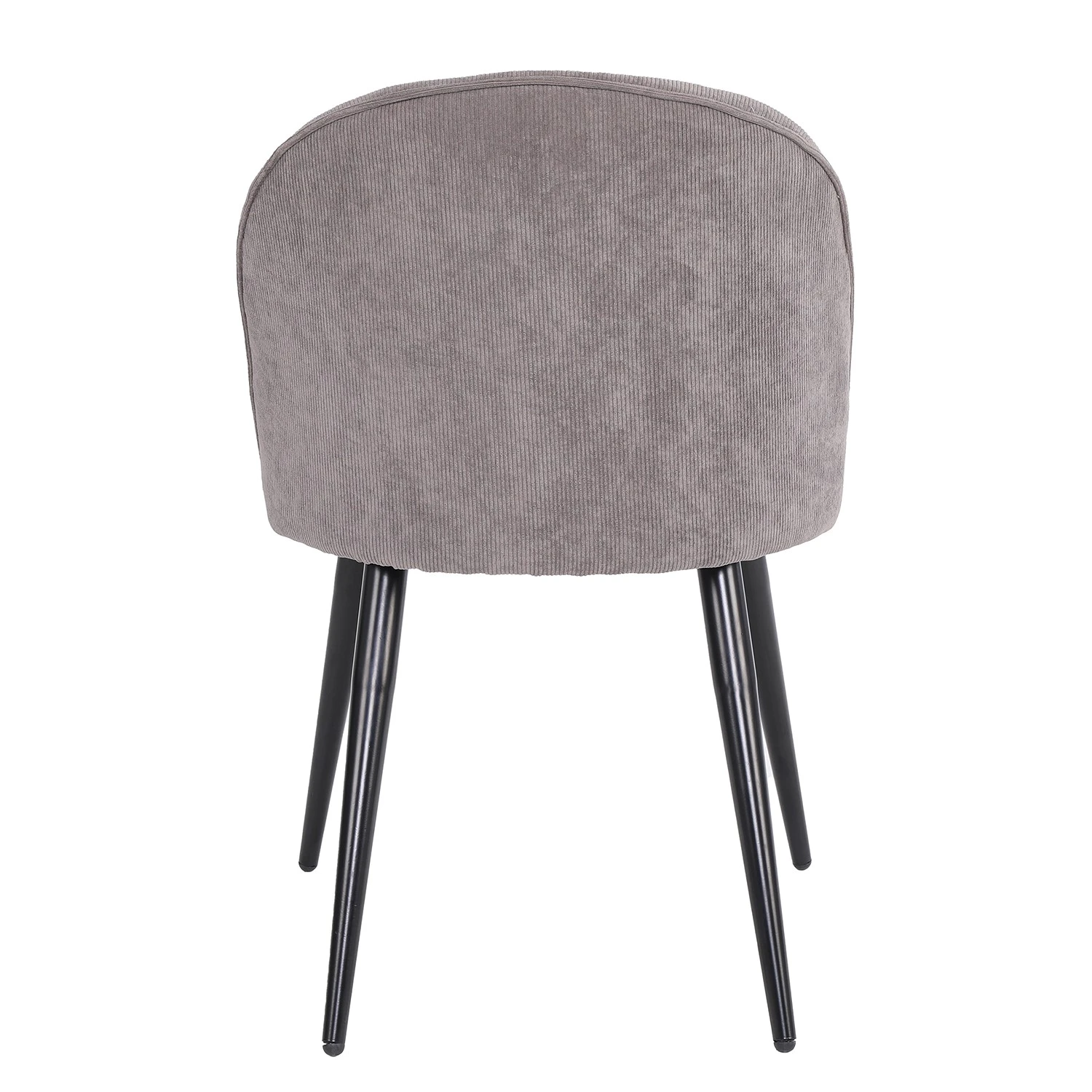 Chaises capitonnées Finnea (lot de 2) - Gris 7 Chaises capitonnées Finnea (lot de 2) - Gris – Image 5