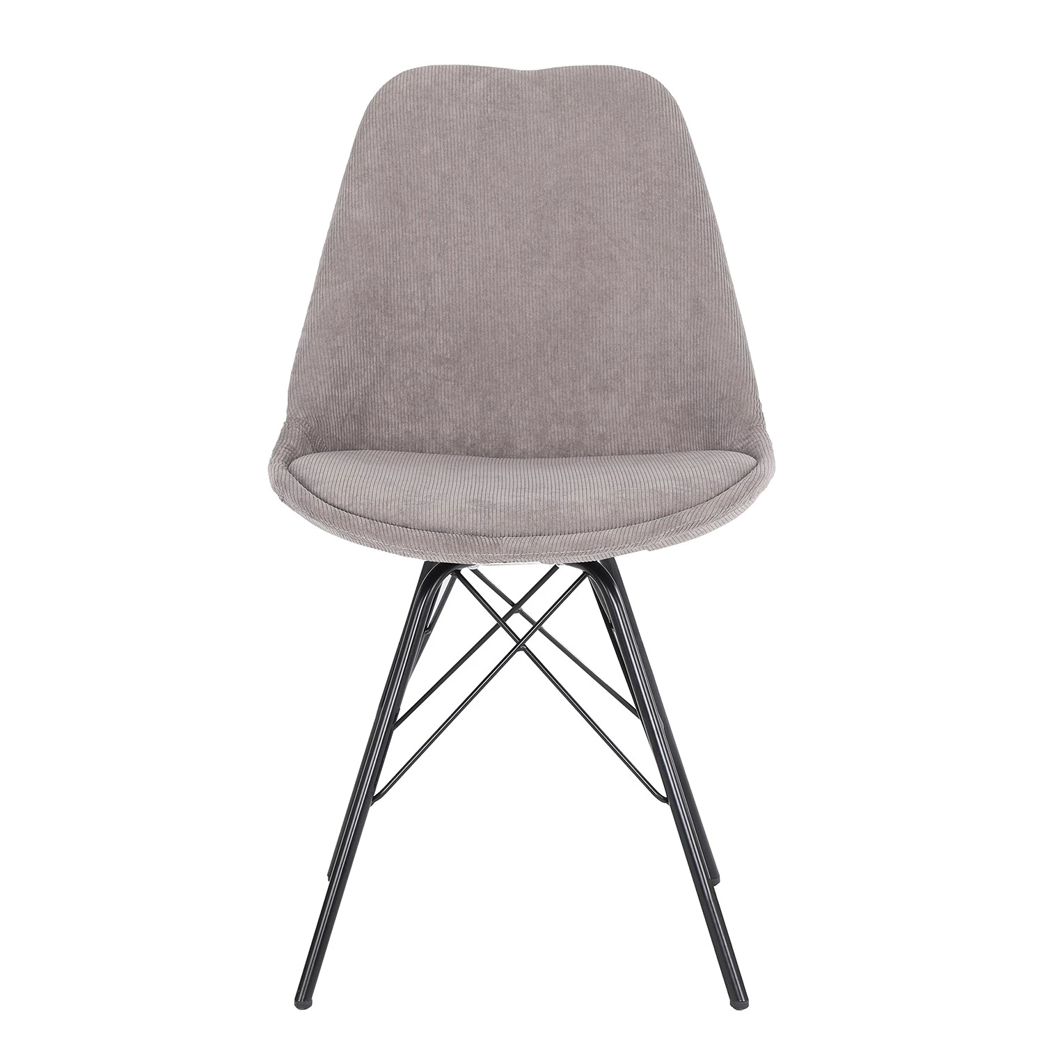 Loftscape Chaises capitonnées Flekke II (lot de 2) - gris 6 Loftscape Chaises capitonnées Flekke II (lot de 2) - gris – Image 4