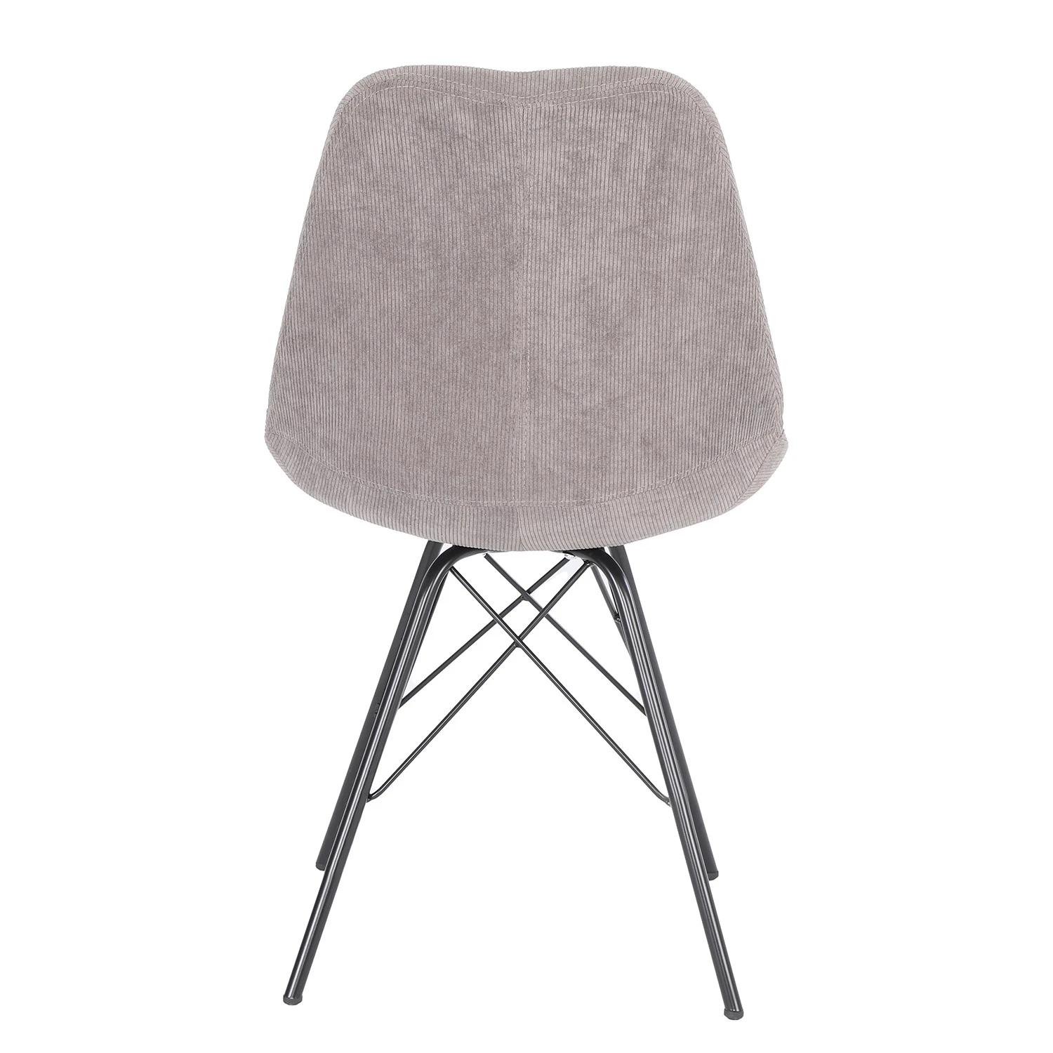 Loftscape Chaises capitonnées Flekke II (lot de 2) - gris 7 Loftscape Chaises capitonnées Flekke II (lot de 2) - gris – Image 5