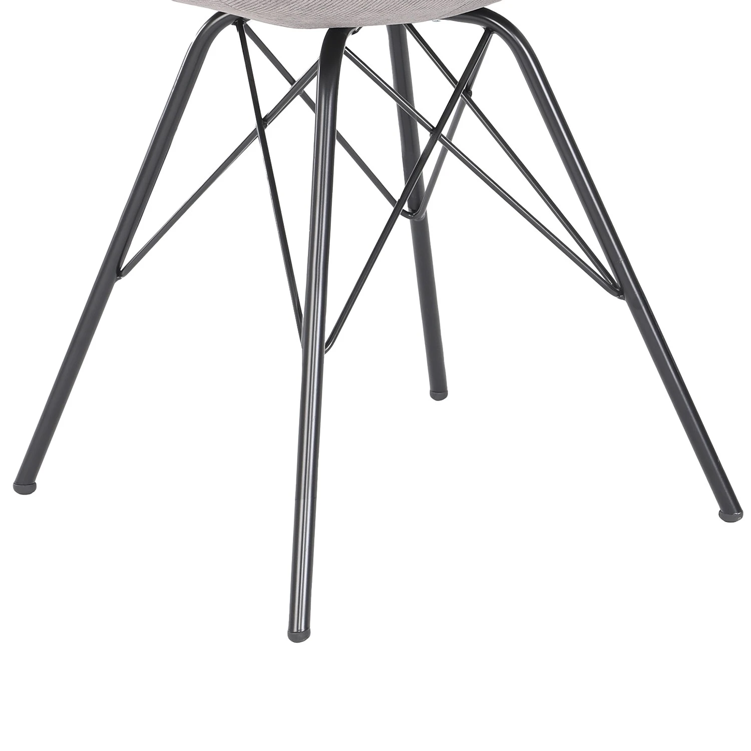 Loftscape Chaises capitonnées Flekke II (lot de 2) - gris 10 Loftscape Chaises capitonnées Flekke II (lot de 2) - gris – Image 8