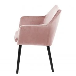 Mørteens Chaises à accoudoirs Nicholas V - Velours Kemi: Rose vieilli - Lot de 2 -Chaises Soldes 1000281666 210819 09154700016 DETAILS P000000001000281666