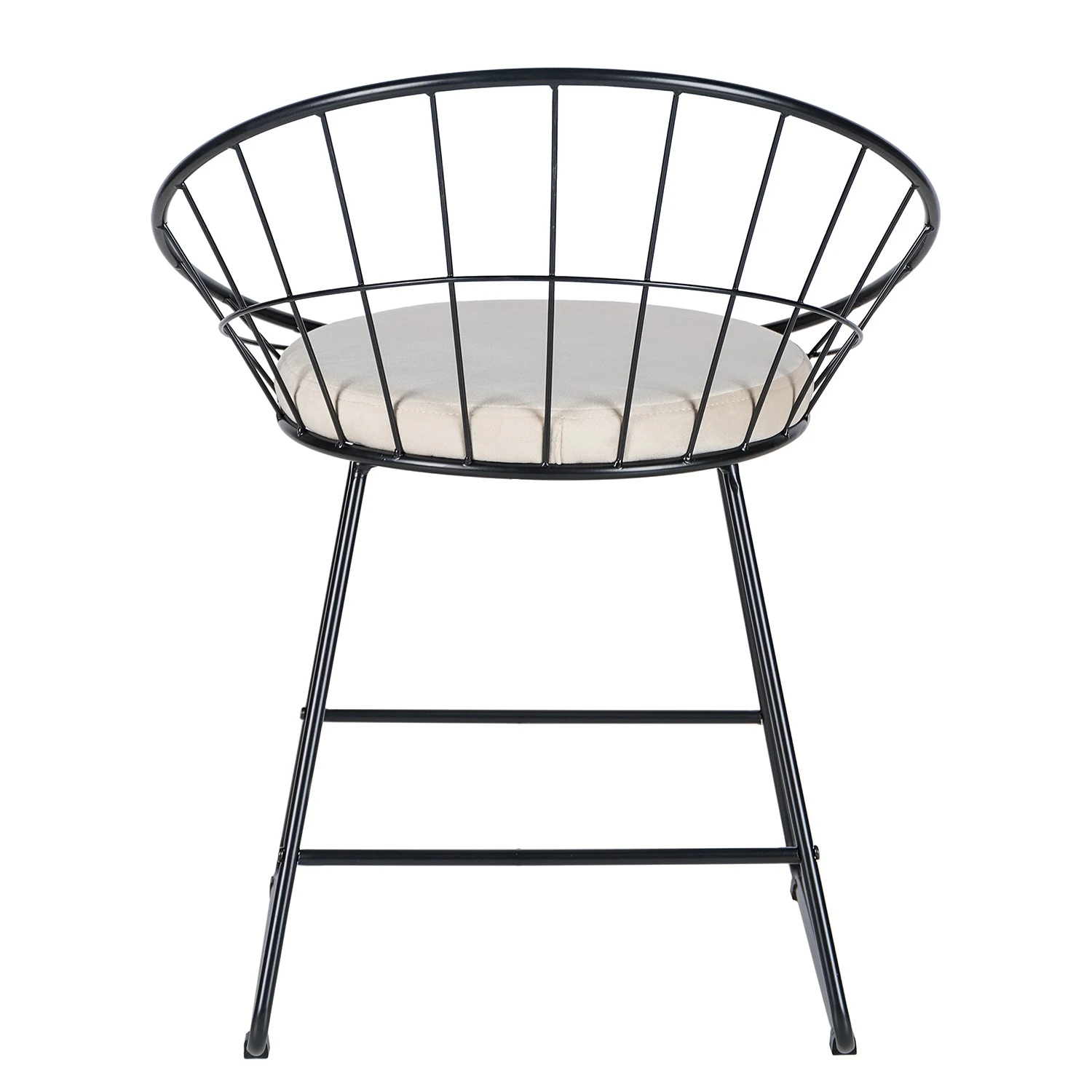 Ars manufacti Chaises Ceza (lot de 2) - Beige / Noir 6 Ars manufacti Chaises Ceza (lot de 2) - Beige / Noir – Image 4