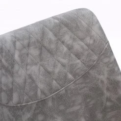 Ars manufacti Chaises Cielo (lot de 2) - Imitation cuir / Acier - Gris vintage / Noir 12 Ars manufacti Chaises Cielo (lot de 2) - Imitation cuir / Acier - Gris vintage / Noir -Chaises Soldes 1000281745 220324 060 DETAILS P000000001000281745