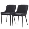 Ars manufacti Chaises Dorio (lot de 2) - Noir -Chaises Soldes 1000281749 220324 010 IMAGE P000000001000281749