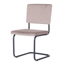 Jack & Alice Chaises cantilever Fillan (lot de 2) - Beige clair -Chaises Soldes 1000281753 220615 070 DETAILS P000000001000281753