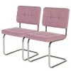 Fredriks Chaises cantilever Feliz (lot de 2) - Rose -Chaises Soldes 1000281763 220621 010 IMAGE P000000001000281763