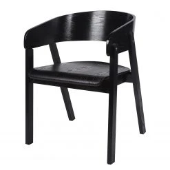 Studio Copenhagen Chaise à accoudoirs Goose - Noir