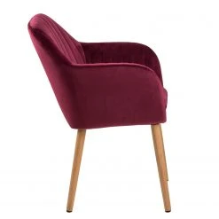 Mørteens Chaises à accoudoirs Tilanda - Tissu / Chêne massif - Velours Kemi: Bordeaux - Lot de 2 9 Mørteens Chaises à accoudoirs Tilanda - Tissu / Chêne massif - Velours Kemi: Bordeaux - Lot de 2 -Chaises Soldes 1000281844 210819 09360200221 DETAILS P000000001000281844