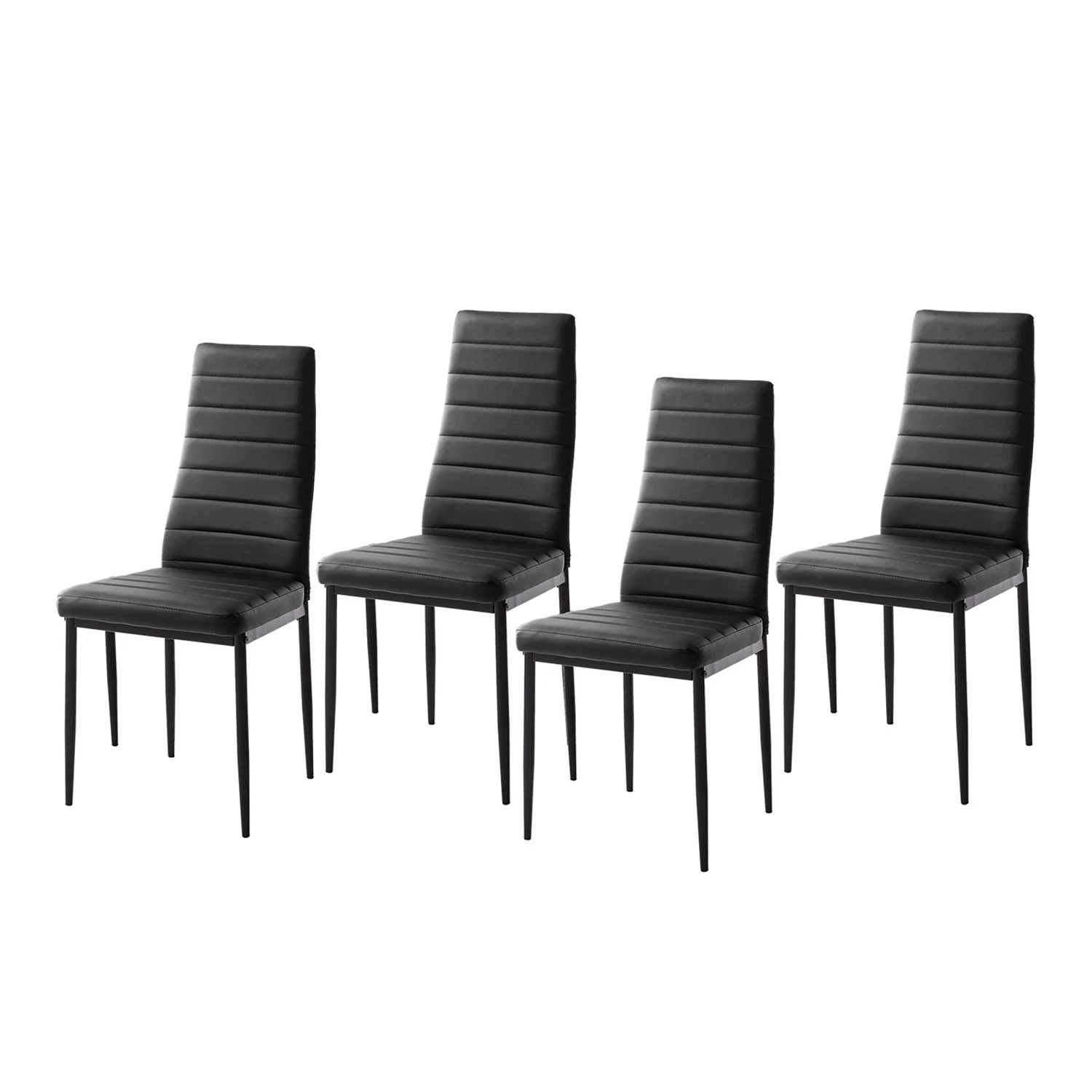 Mooved Chaise Maia - Noir - Lot de 4 3 Mooved Chaise Maia - Noir - Lot de 4