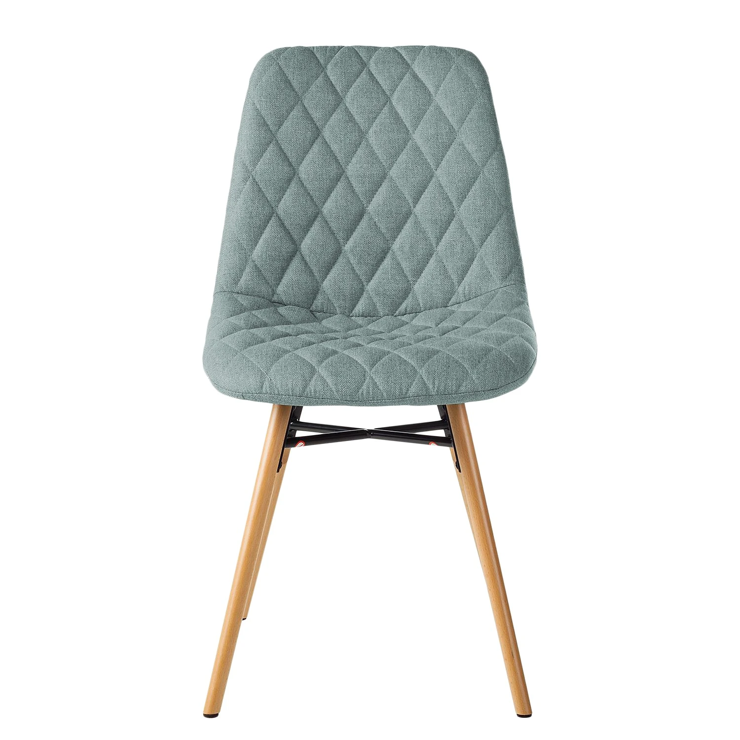 Mørteens Chaises capitonnées Farelas - Tissu Cors: Gris menthe - Lot de 4 5 Mørteens Chaises capitonnées Farelas - Tissu Cors: Gris menthe - Lot de 4 – Image 3