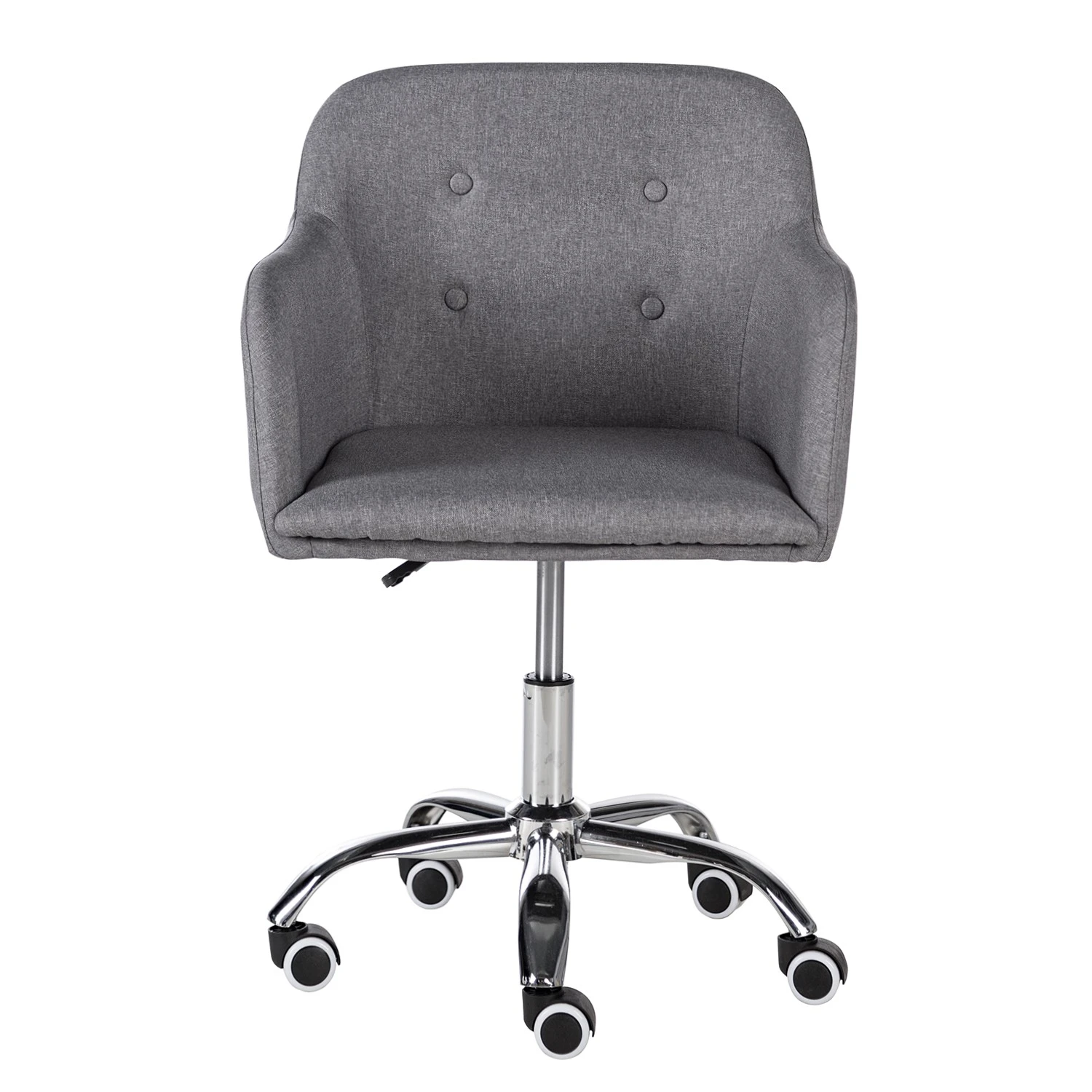 Furnitive Chaise de bureau Emalia - Gris 7 Furnitive Chaise de bureau Emalia - Gris – Image 5