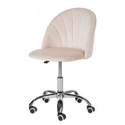 Velvet Studio Chaise de bureau Emely - Crème