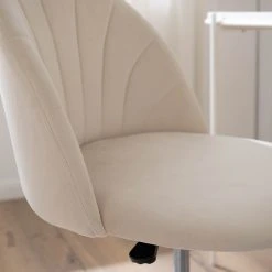 Velvet Studio Chaise de bureau Emely - Crème -Chaises Soldes 1000283355 220824 030 DETAILS P000000001000283355