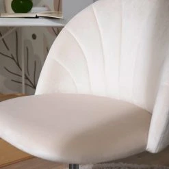 Velvet Studio Chaise de bureau Emely - Crème -Chaises Soldes 1000283355 220824 031 DETAILS P000000001000283355