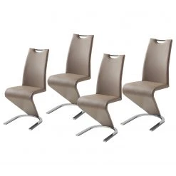 Fredriks Chaise cantilever Amanda I - Lot de 4