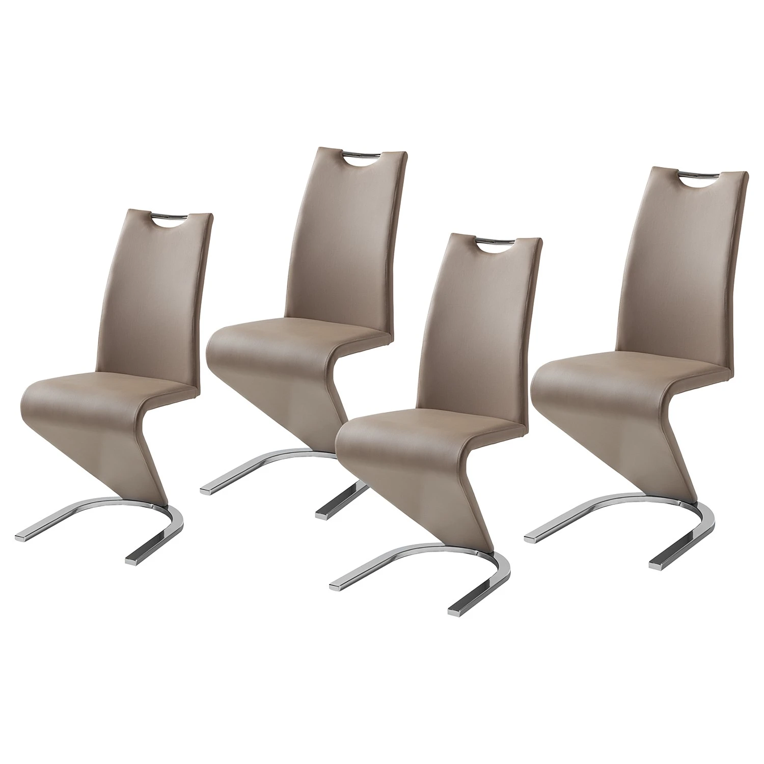Fredriks Chaise cantilever Amanda I - Lot de 4 3 Fredriks Chaise cantilever Amanda I - Lot de 4