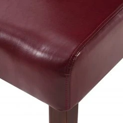 Ars Natura Chaises capitonnées Nello I (lot de 2) - similicuir / Hévéa massif - Marron foncé - Carmin - Lot de 4 22 Ars Natura Chaises capitonnées Nello I (lot de 2) - similicuir / Hévéa massif - Marron foncé - Carmin - Lot de 4 -Chaises Soldes 1000283998 210831 13391900054 DETAILS P000000001000283998