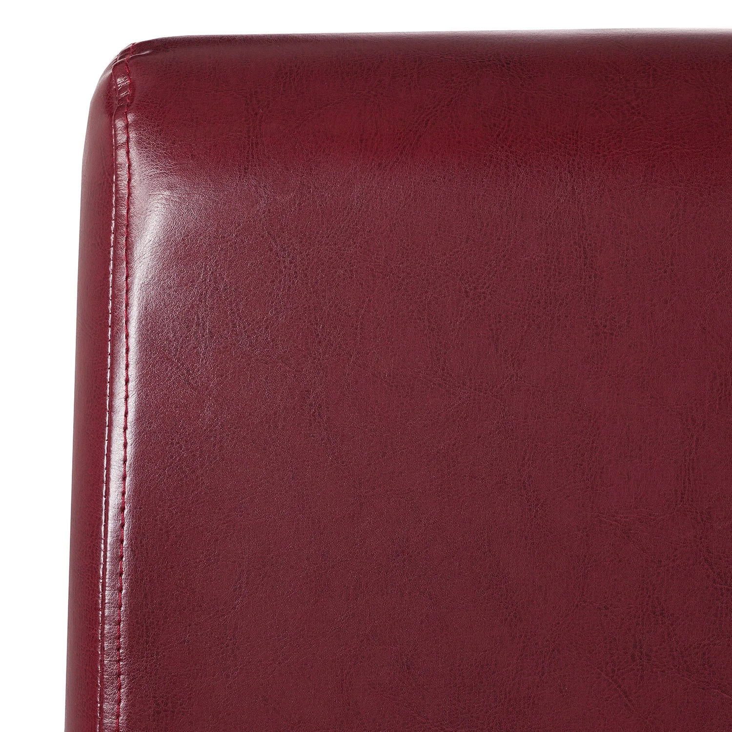 Ars Natura Chaises capitonnées Nello I (lot de 2) - similicuir / Hévéa massif - Marron foncé - Carmin - Lot de 4 13 Ars Natura Chaises capitonnées Nello I (lot de 2) - similicuir / Hévéa massif - Marron foncé - Carmin - Lot de 4 – Image 11