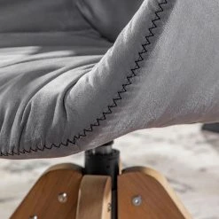 Red Living Chaise capitonnée Wilbur II - Platine -Chaises Soldes 1000284293 220318 031 DETAILS P000000001000284293