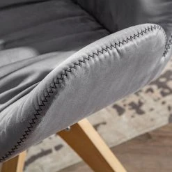 Red Living Chaise capitonnée Wilbur II - Platine -Chaises Soldes 1000284293 220318 032 DETAILS P000000001000284293