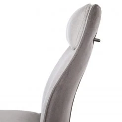 Fredriks Chaises cantilever Altoona (lot de 2) - Tissage à plat / Métal - Gris foncé et gris clair / Noir mat -Chaises Soldes 1000285150 220617 038 DETAILS P000000001000285150