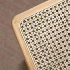 Mørteens Chaise de bureau Ramon - Rotin / Hêtre massif / Acier - Beige / Hêtre / Chrome -Chaises Soldes 1000285156 220518 024 MOOD DETAILS P000000001000285156 mood