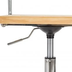 Mørteens Chaise de bureau Ramon - Rotin / Hêtre massif / Acier - Beige / Hêtre / Chrome -Chaises Soldes 1000285156 220524 060 DETAILS P000000001000285156