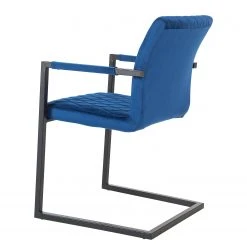 Ars manufacti Chaise à accoudoirs Finga II - Bleu -Chaises Soldes 1000285319 220810 033 DETAILS P000000001000285319