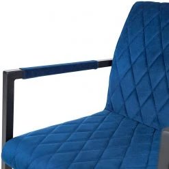 Ars manufacti Chaise à accoudoirs Finga II - Bleu -Chaises Soldes 1000285319 220810 036 DETAILS P000000001000285319
