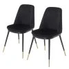 Jack & Alice Chaises Siama (lot de 2) - Noir -Chaises Soldes 1000285332 220719 010 IMAGE P000000001000285332
