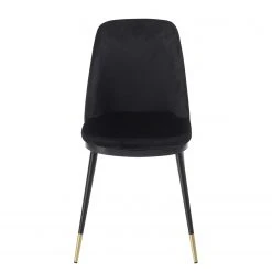 Jack & Alice Chaises Siama (lot de 2) - Noir -Chaises Soldes 1000285332 220719 030 DETAILS P000000001000285332
