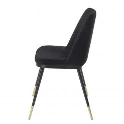 Jack & Alice Chaises Siama (lot de 2) - Noir -Chaises Soldes 1000285332 220719 040 DETAILS P000000001000285332