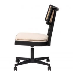 Mørteens Fauteuil de bureau Davik - Tissu / Frêne massif / Rotin - Crème / Frêne noir / Noir 9 Mørteens Fauteuil de bureau Davik - Tissu / Frêne massif / Rotin - Crème / Frêne noir / Noir -Chaises Soldes 1000288169 220610 035 DETAILS P000000001000288169