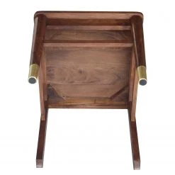 Ars manufacti Chaises Baxley (lot de 2) - Acacia massif - Acacia / Doré -Chaises Soldes 1000297008 220511 045 DETAILS P000000001000297008