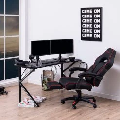 Fredriks Gaming Chair Cloud II - Noir / Rouge -Chaises Soldes 1000297635 211007 08054500041 MOOD DETAILS P000000001000297635 mood