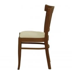 Red Living Chaises Brading II (lot de 2) - Tissu structuré / Hêtre massif- Beige / Imitation noyer -Chaises Soldes 1000299026 211019 11163900170 DETAILS P000000001000299026