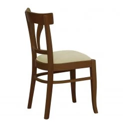 Red Living Chaises Brading II (lot de 2) - Tissu structuré / Hêtre massif- Beige / Imitation noyer -Chaises Soldes 1000299026 211019 11163900172 DETAILS P000000001000299026