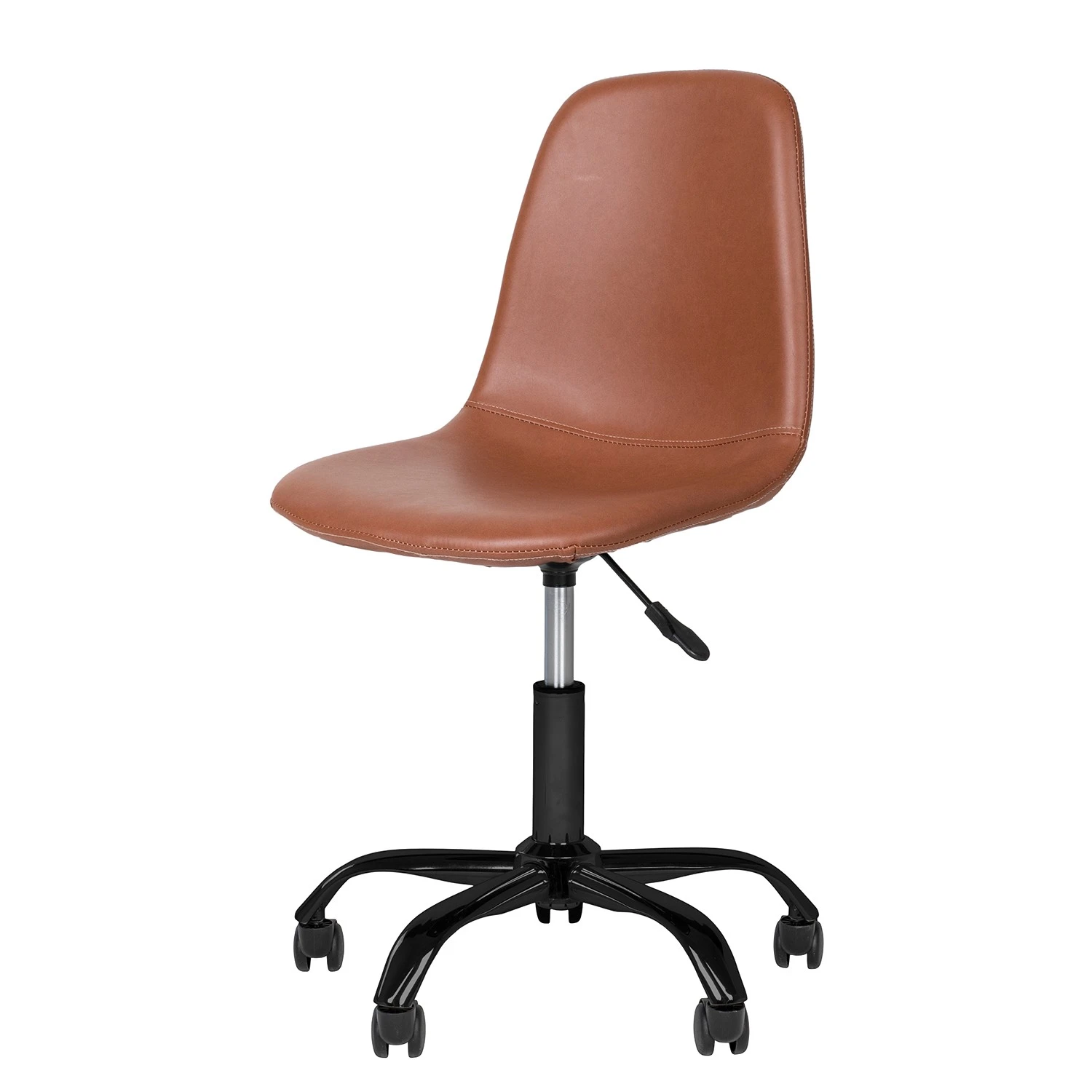 Norrwood Chaise pivotante Trivento - Marron vintage 3 Norrwood Chaise pivotante Trivento - Marron vintage