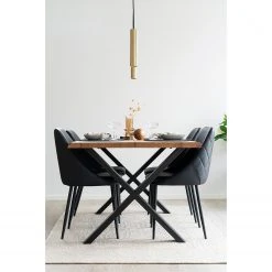 Red Living Chaise à accoudoirs Hackberry (lot de 2) - Noir 14 Red Living Chaise à accoudoirs Hackberry (lot de 2) - Noir -Chaises Soldes 1000299409 220131 08340000022 MOOD DETAILS P000000001000299409 mood