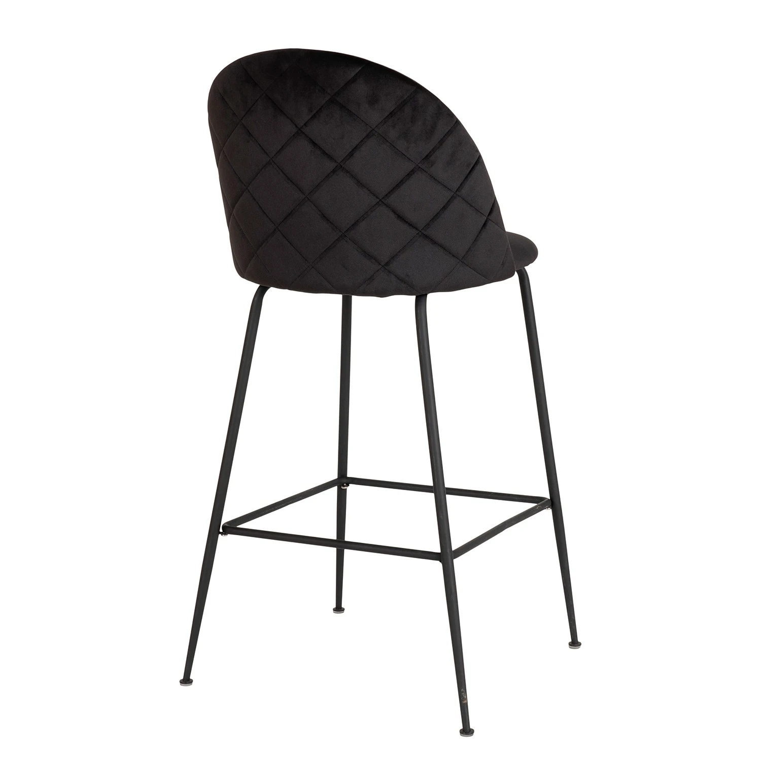 Red Living Chaises de bar Maxou II (lot de 2) - Noir 4 Red Living Chaises de bar Maxou II (lot de 2) - Noir – Image 2