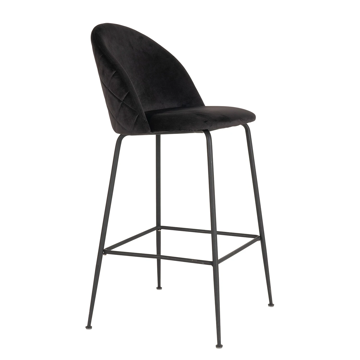 Red Living Chaises de bar Maxou II (lot de 2) - Noir 5 Red Living Chaises de bar Maxou II (lot de 2) - Noir – Image 3