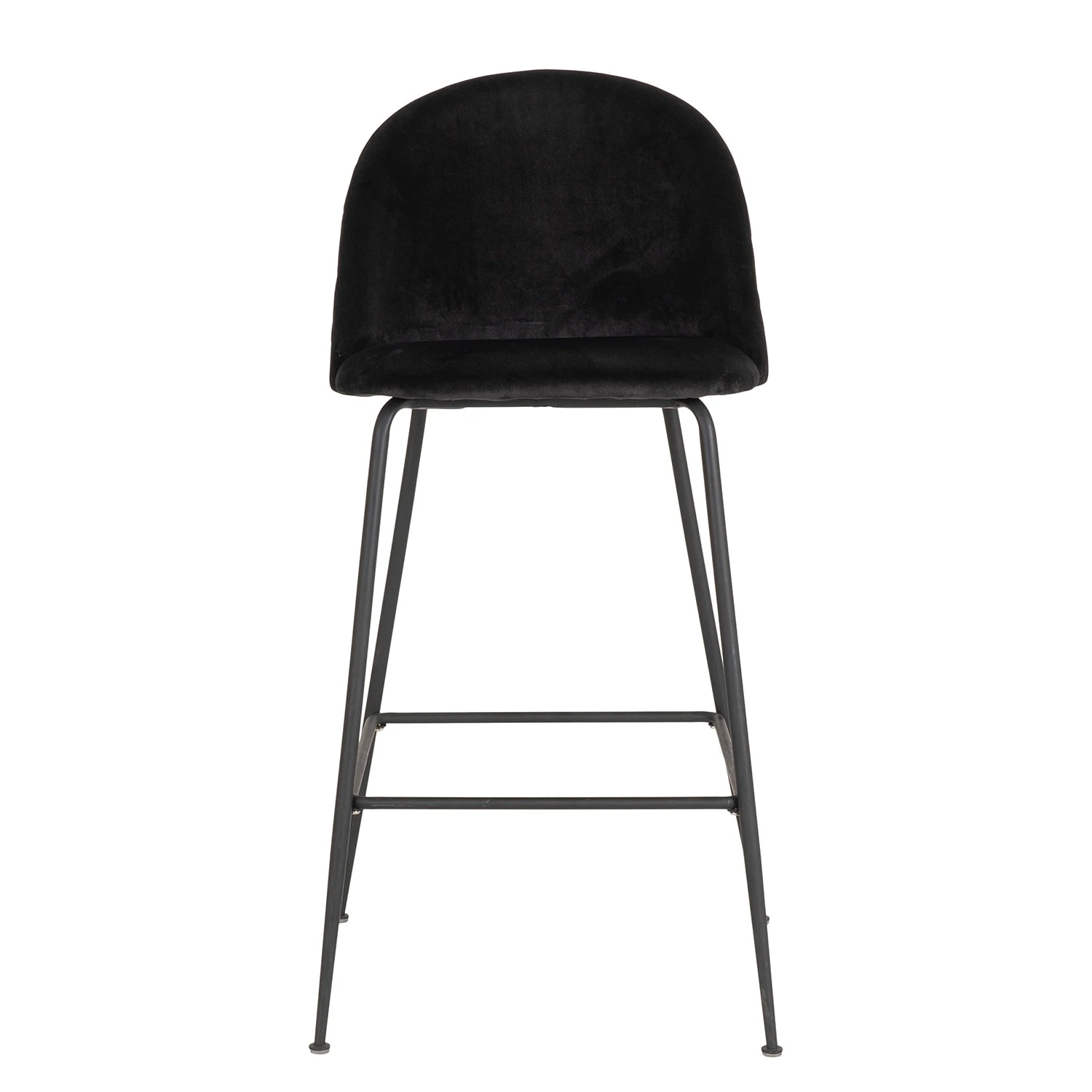 Red Living Chaises de bar Maxou II (lot de 2) - Noir 6 Red Living Chaises de bar Maxou II (lot de 2) - Noir – Image 4
