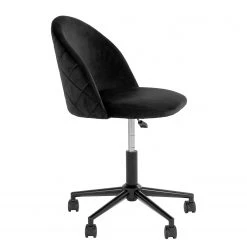 Red Living Chaise de bureau pivotante Varby - Velours / Acier - Noir 14 Red Living Chaise de bureau pivotante Varby - Velours / Acier - Noir -Chaises Soldes 1000299420 211012 13445500177 DETAILS P000000001000299420