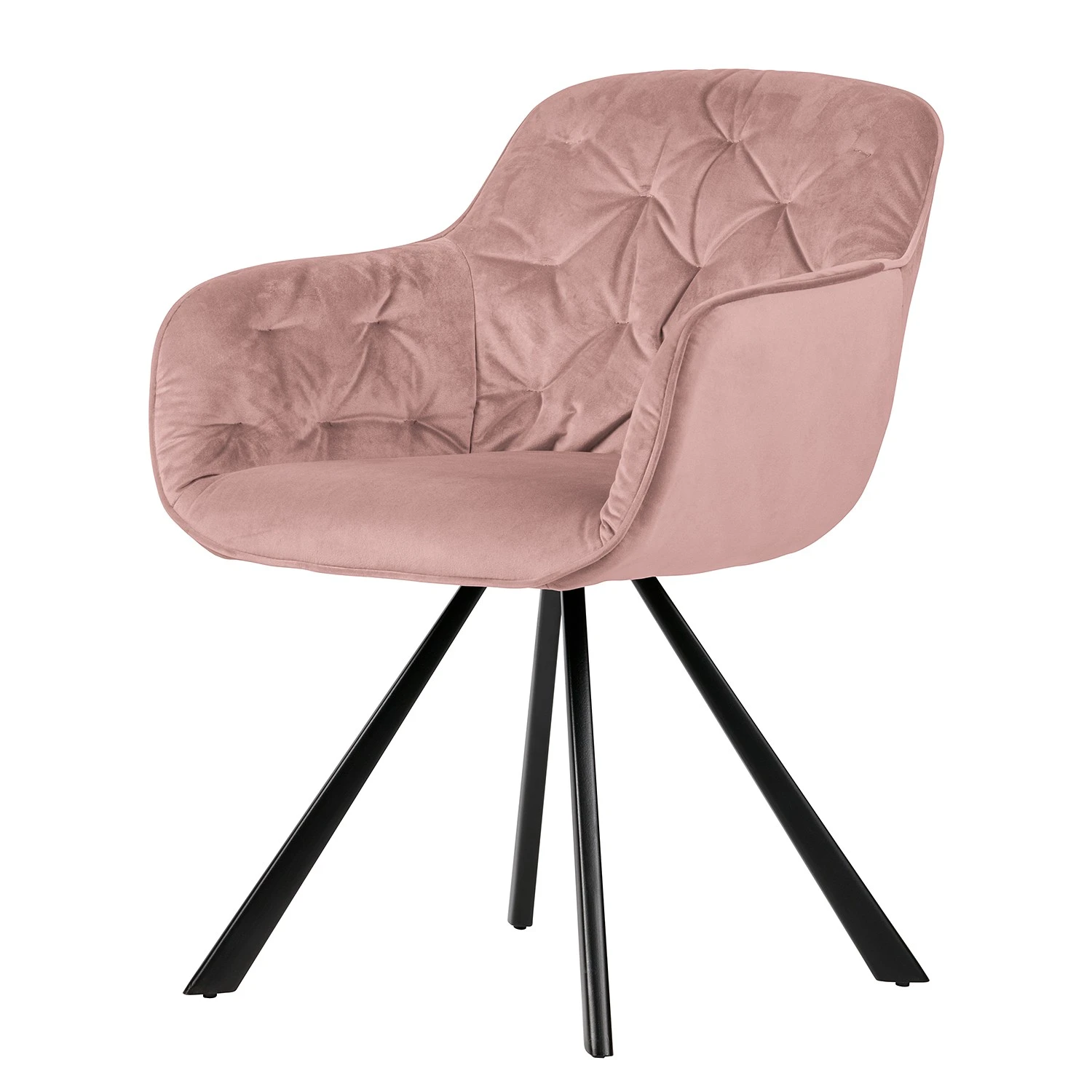 Red Living Chaise à accoudoirs Linx - Rose bébé 3 Red Living Chaise à accoudoirs Linx - Rose bébé