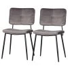 Red Living Chaises Malice (lot de 2) - Gris clair 1 Red Living Chaises Malice (lot de 2) - Gris clair -Chaises Soldes 1000303884 211105 13105900220 IMAGE P000000001000303884